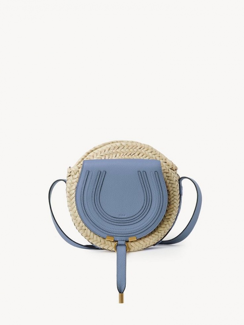 Chloe Marcie Cross-body Baskets Koyu Mavi | CHE-SR13638