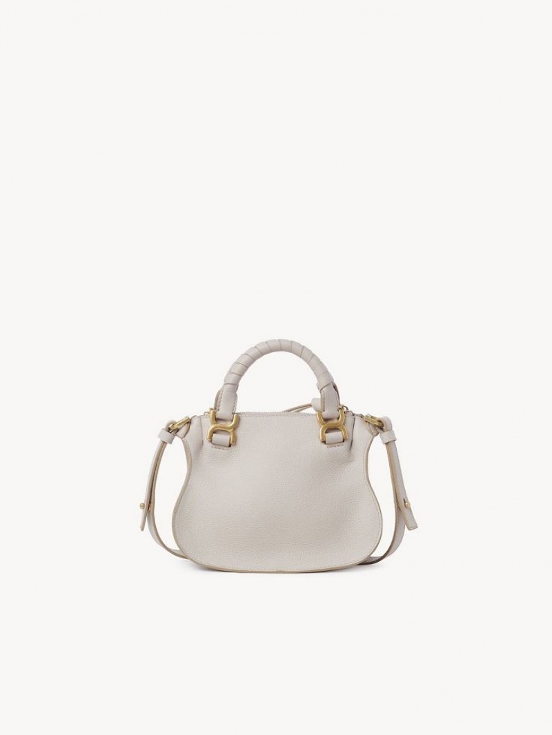 Chloe Marcie Double Carry Mini Çanta Gri | CHE-SR13714