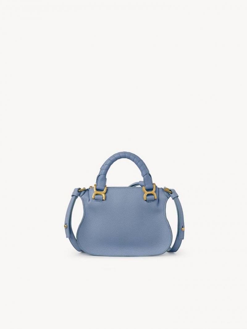 Chloe Marcie Double Carry Mini Çanta Koyu Mavi | CHE-SR13724