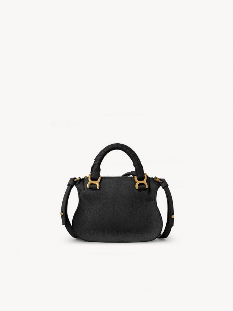 Chloe Marcie Double Carry Mini Çanta Siyah | CHE-SR13713