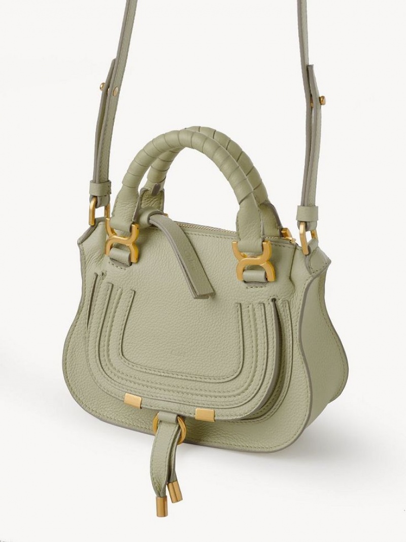 Chloe Marcie Double Carry Mini Çanta Yeşil | CHE-SR13674