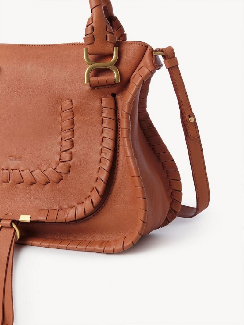 Chloe Marcie Double Carry Çapraz Askılı Çanta Turuncu | CHE-SR13480