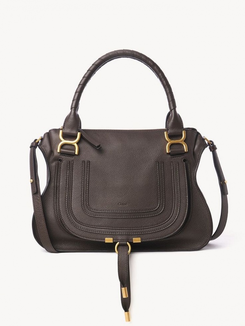 Chloe Marcie Double Carry Çapraz Askılı Çanta Kahverengi | CHE-SR13493