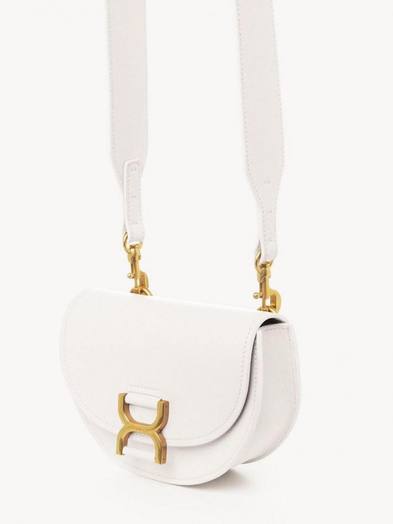 Chloe Marcie Flap Mini Çanta Beyaz | CHE-SR13709