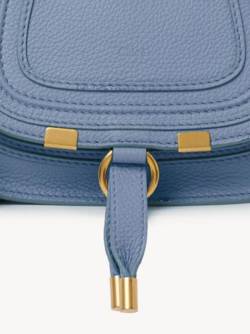 Chloe Marcie Mini Double Carry Çapraz Askılı Çanta Koyu Mavi | CHE-SR13563