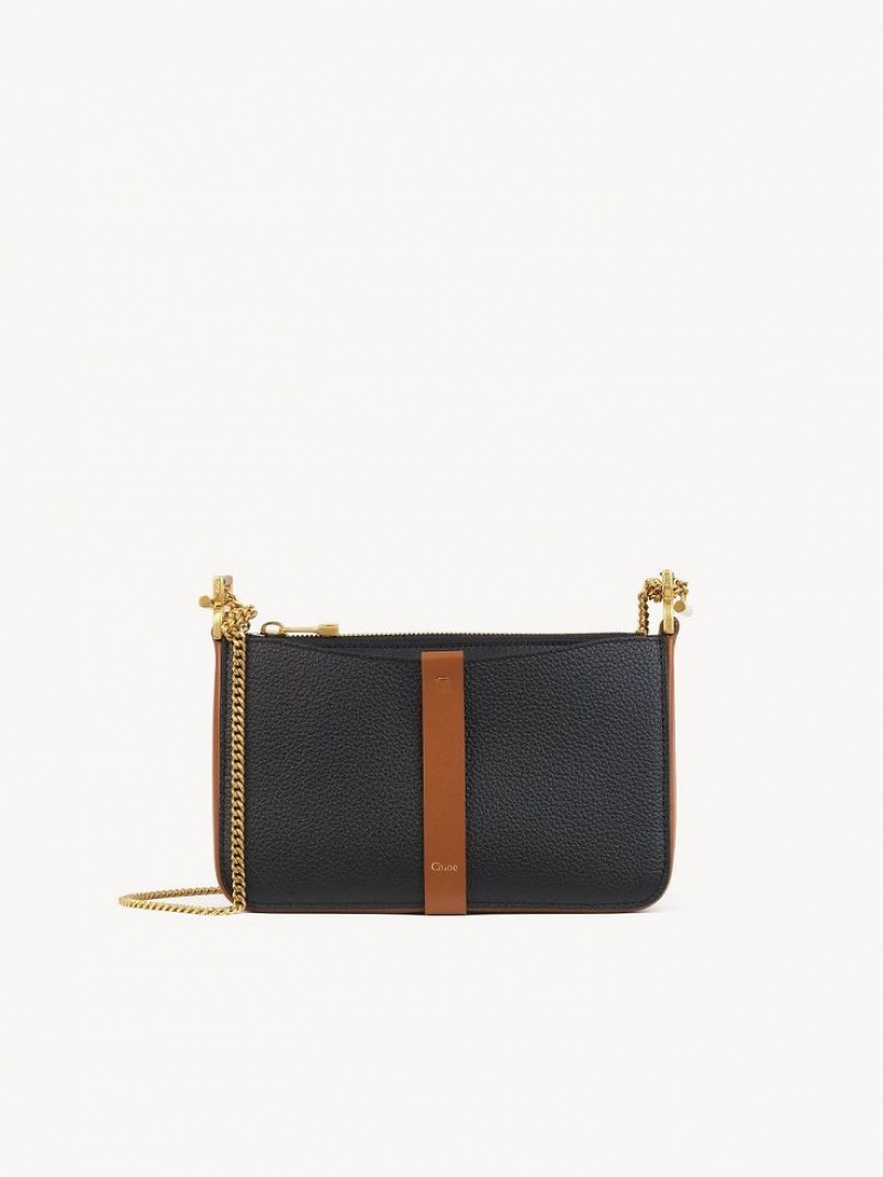 Chloe Marcie On Chain Clutch Siyah | CHE-SR13742