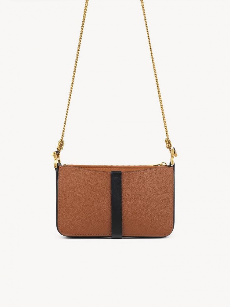 Chloe Marcie Pouch On Chain Mini Çanta Kahverengi | CHE-SR13703