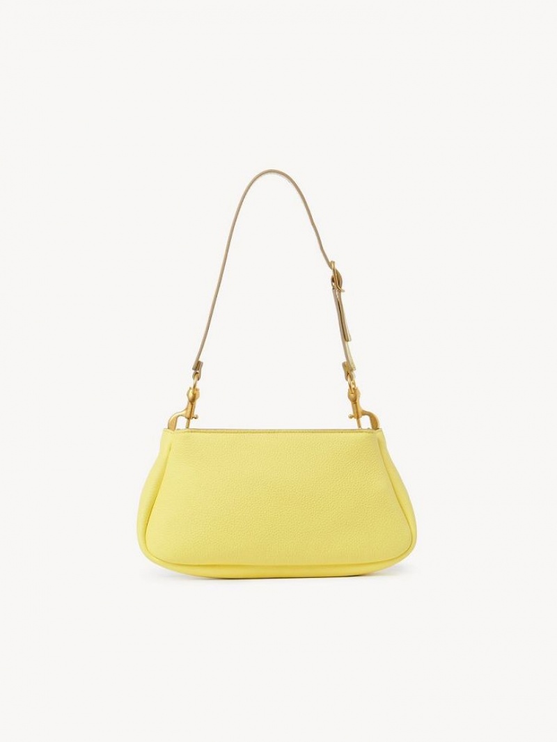 Chloe Marcie Small Clutch Mini Çanta Sarı | CHE-SR13679