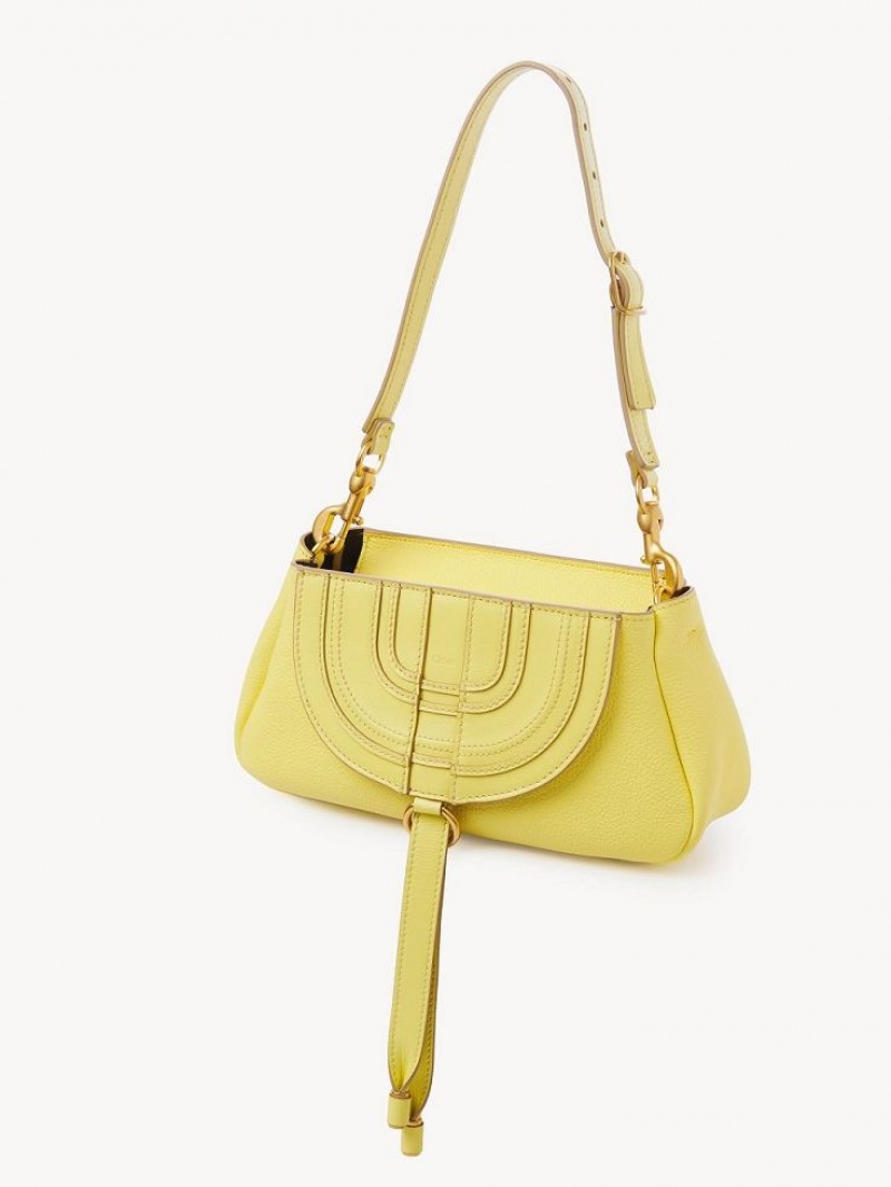 Chloe Marcie Small Clutch Mini Çanta Sarı | CHE-SR13679