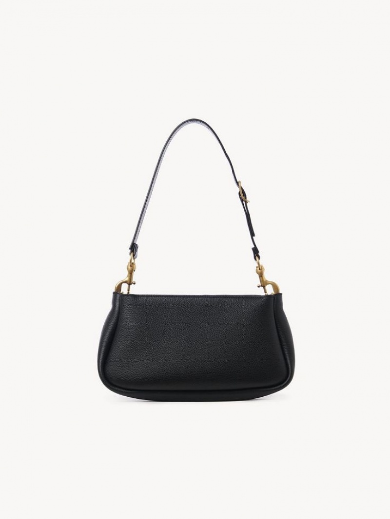 Chloe Marcie Small Clutch Mini Çanta Siyah | CHE-SR13671