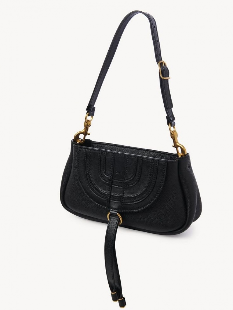 Chloe Marcie Small Clutch Mini Çanta Siyah | CHE-SR13671