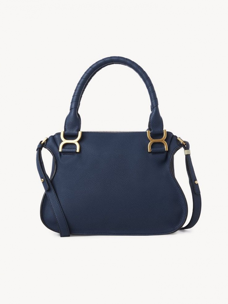 Chloe Marcie Small Double Carry Çapraz Askılı Çanta Lacivert | CHE-SR13484