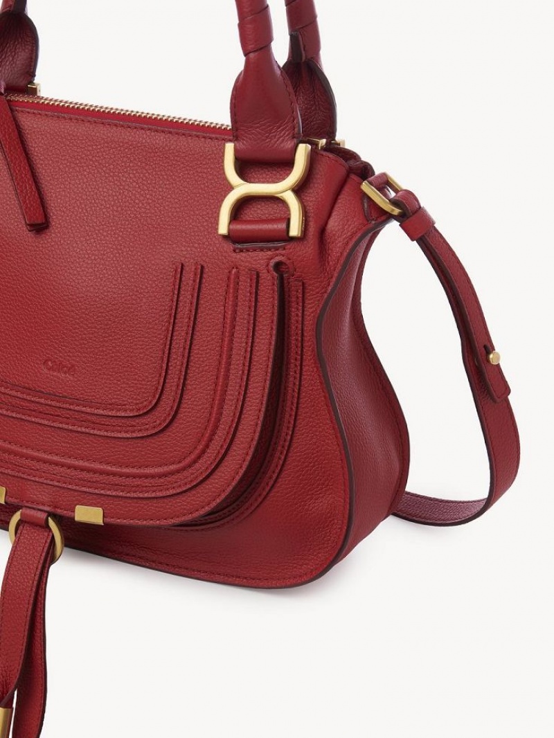 Chloe Marcie Small Double Carry Çapraz Askılı Çanta Pembe | CHE-SR13584