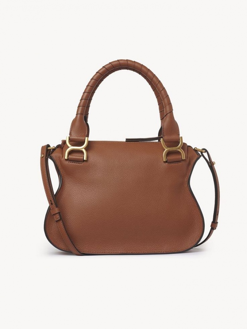 Chloe Marcie Small Double Carry Çapraz Askılı Çanta Kahverengi | CHE-SR13620