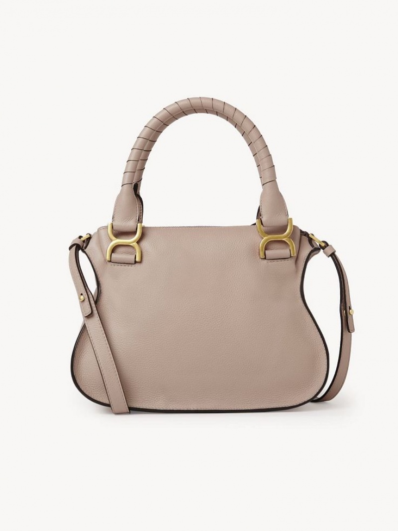 Chloe Marcie Small Double Carry Çapraz Askılı Çanta Bej Rengi | CHE-SR13621