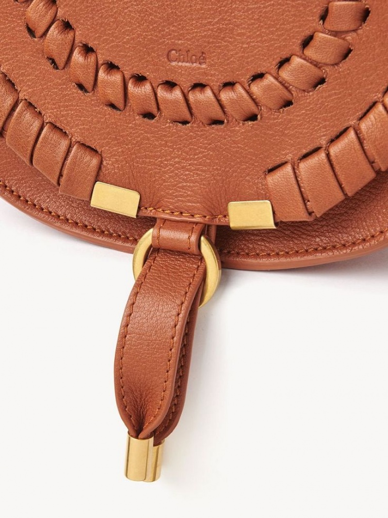 Chloe Marcie Small Saddle Mini Çanta Turuncu | CHE-SR13665