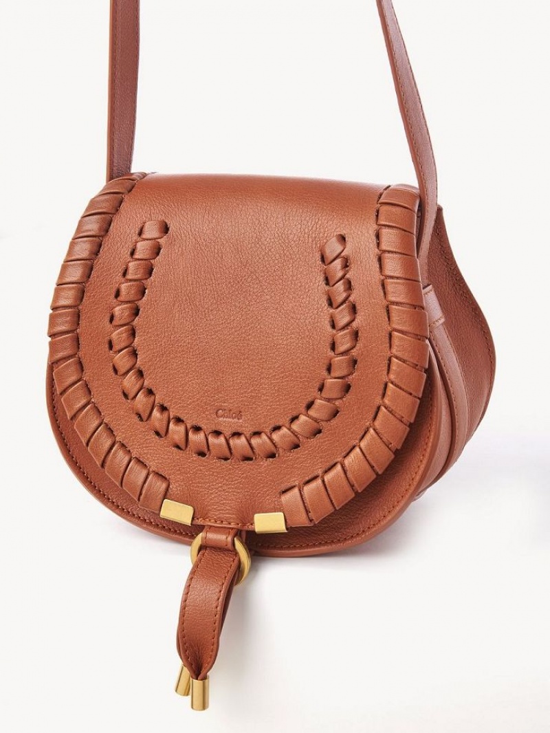 Chloe Marcie Small Saddle Mini Çanta Turuncu | CHE-SR13665