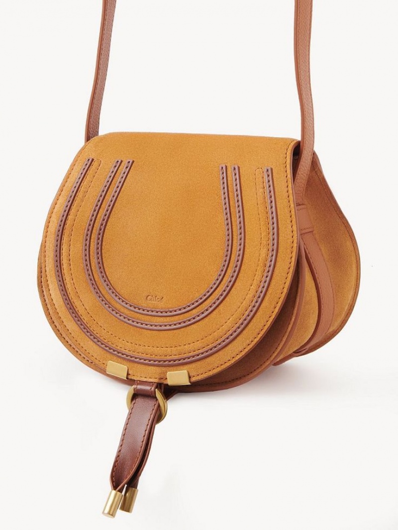 Chloe Marcie Small Saddle Mini Çanta Turuncu | CHE-SR13668