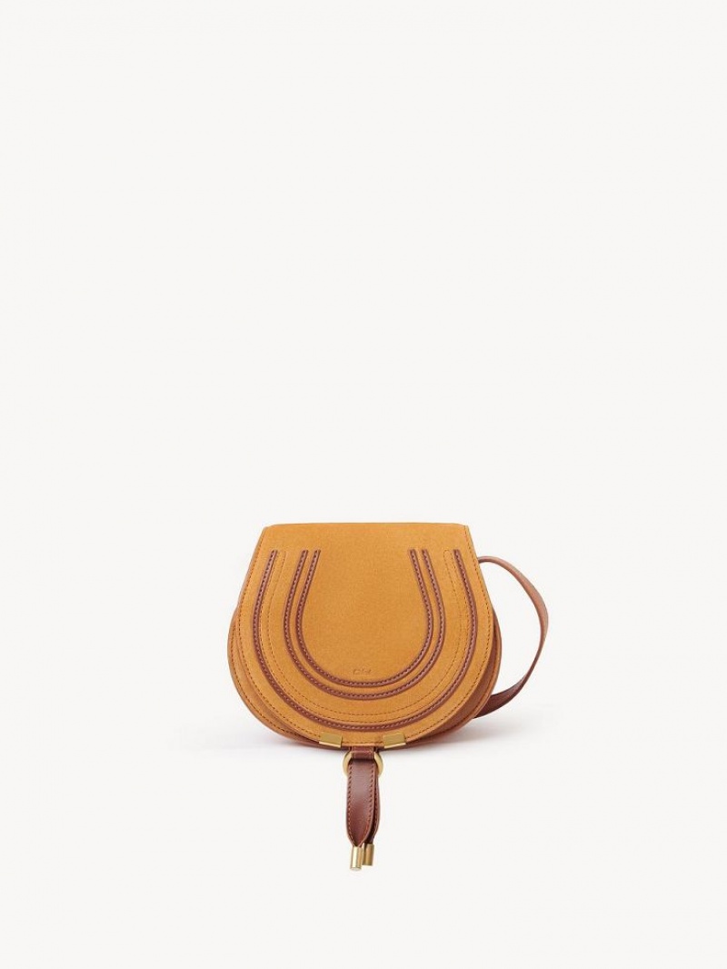 Chloe Marcie Small Saddle Mini Çanta Turuncu | CHE-SR13668