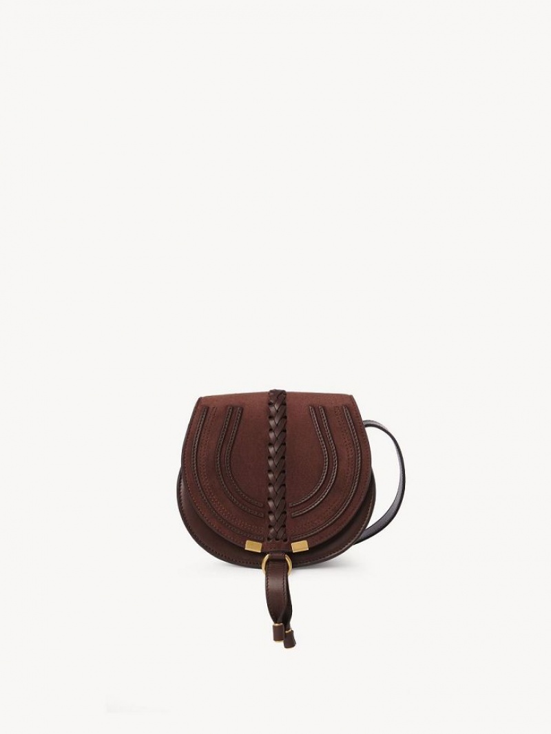 Chloe Marcie Small Saddle Omuz Çantası Kırmızı | CHE-SR13415