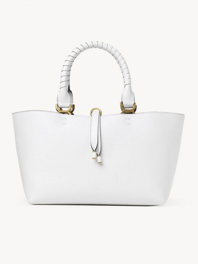 Chloe Marcie Small Tote Çanta Beyaz | CHE-SR13302