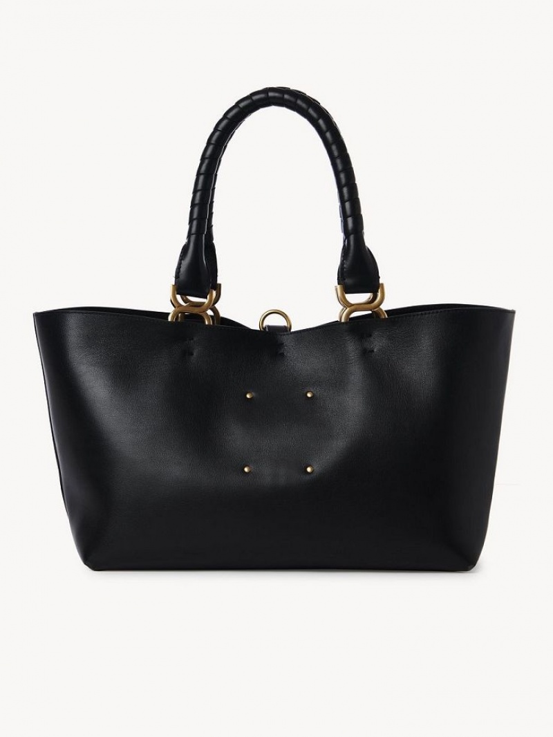 Chloe Marcie Small Tote Çanta Siyah | CHE-SR13389