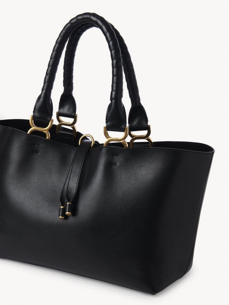 Chloe Marcie Small Tote Çanta Siyah | CHE-SR13389