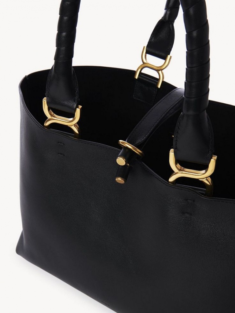 Chloe Marcie Small Tote Çanta Siyah | CHE-SR13360