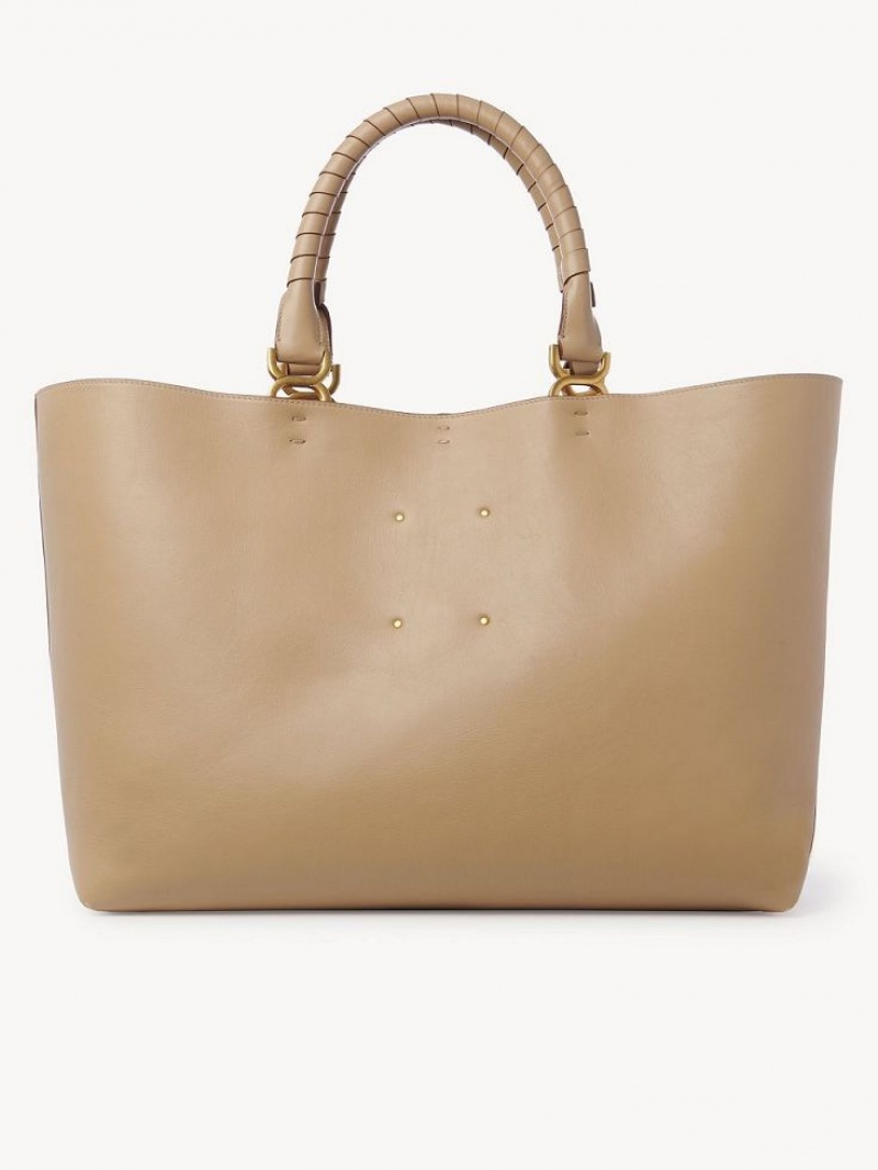 Chloe Marcie Tote Çanta Kahverengi | CHE-SR13301