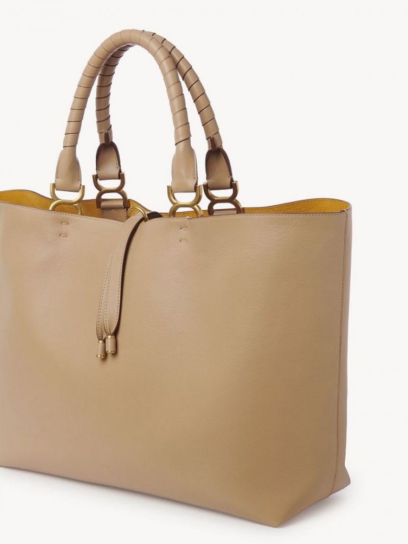 Chloe Marcie Tote Çanta Kahverengi | CHE-SR13301