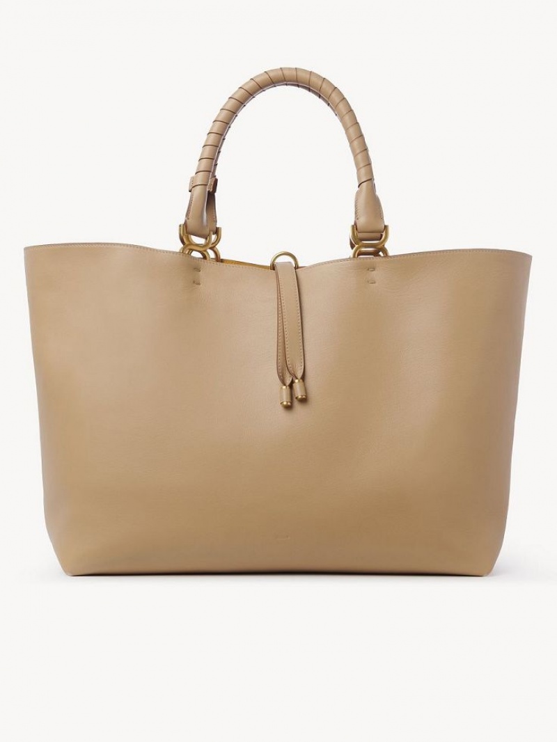 Chloe Marcie Tote Çanta Kahverengi | CHE-SR13301