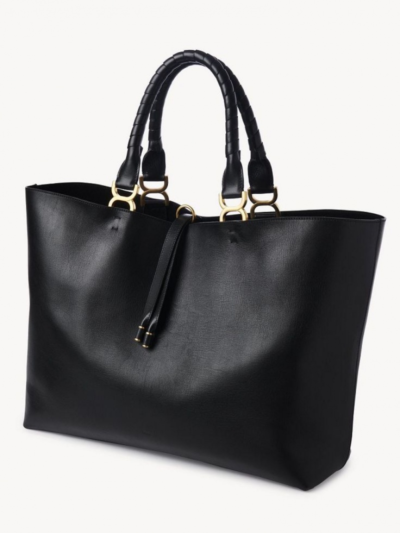 Chloe Marcie Tote Çanta Siyah | CHE-SR13341