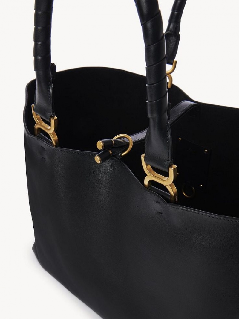 Chloe Marcie Tote Çanta Siyah | CHE-SR13343