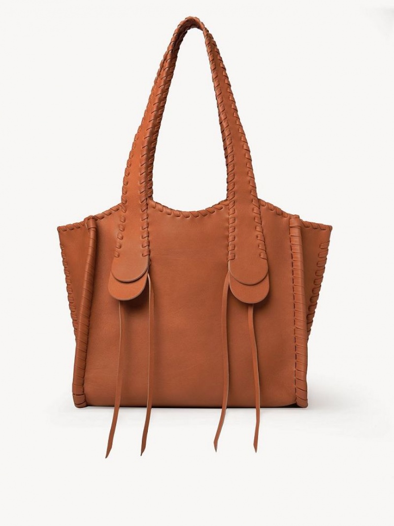 Chloe Medium Mony Tote Çanta Turuncu | CHE-SR13308