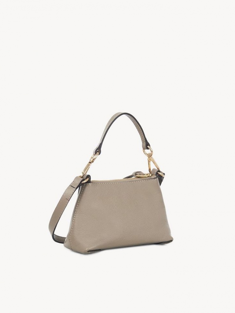 Chloe Mini Joan Omuz Çantası Gri | CHE-SR14664