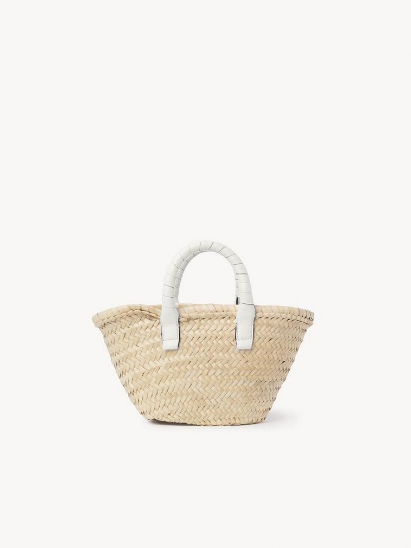 Chloe Mini Marcie Baskets Beyaz | CHE-SR13631