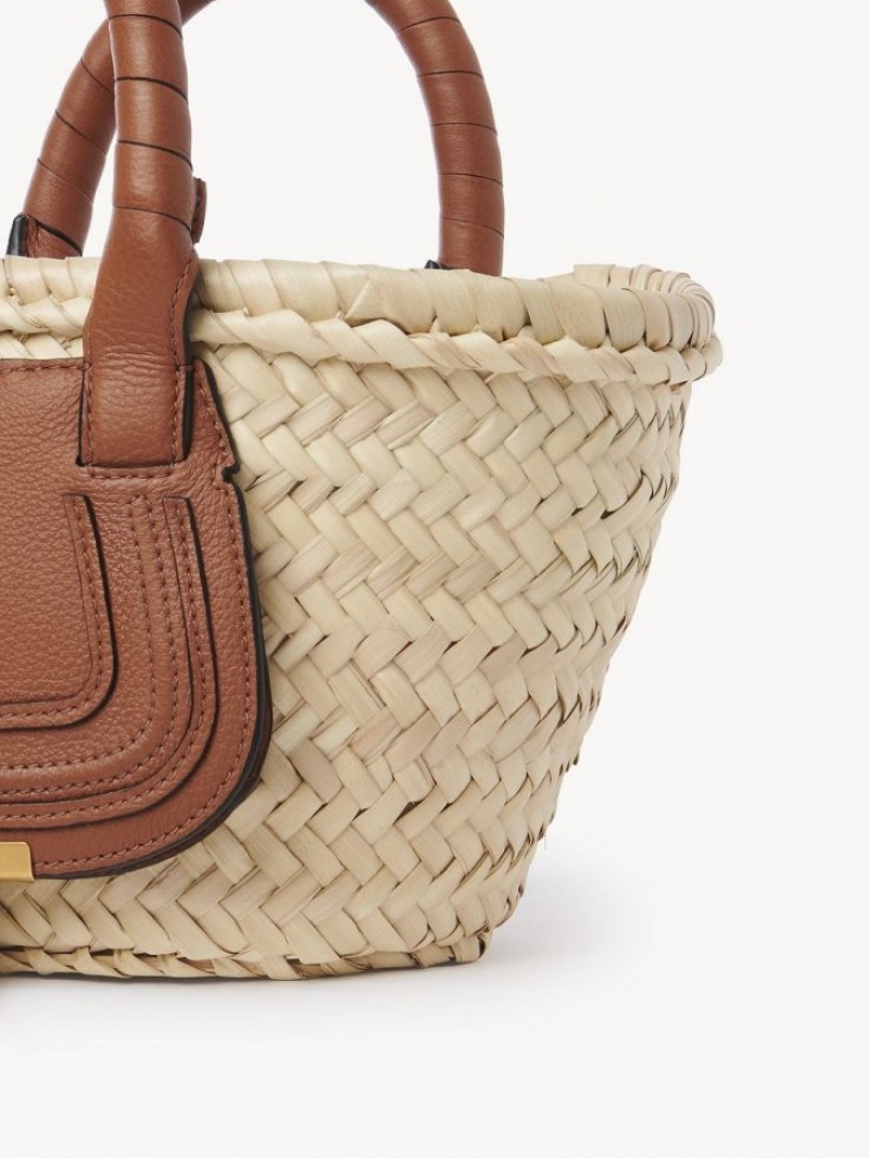 Chloe Mini Marcie Baskets Kahverengi | CHE-SR13637