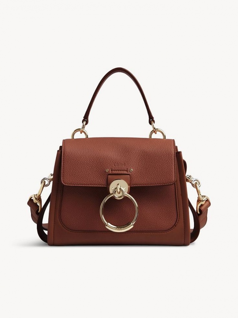 Chloe Mini Tess Day Çapraz Askılı Çanta Kahverengi | CHE-SR13479