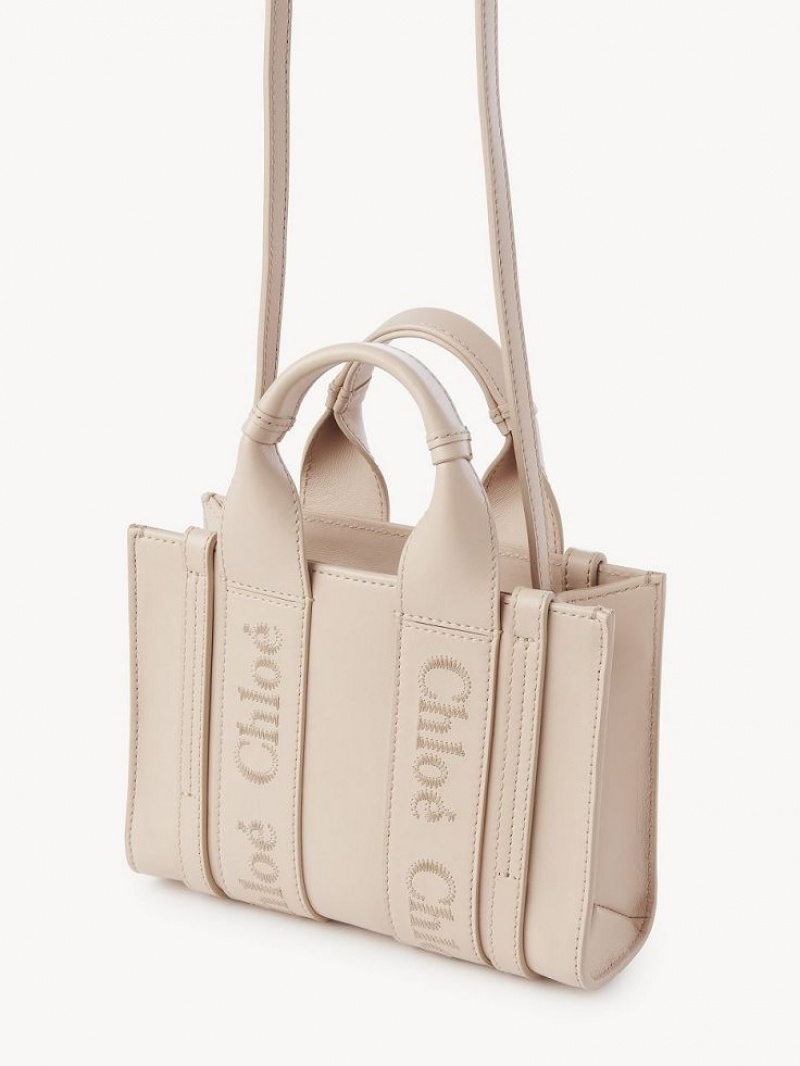 Chloe Mini Woody Çapraz Askılı Çanta Pembe | CHE-SR13562