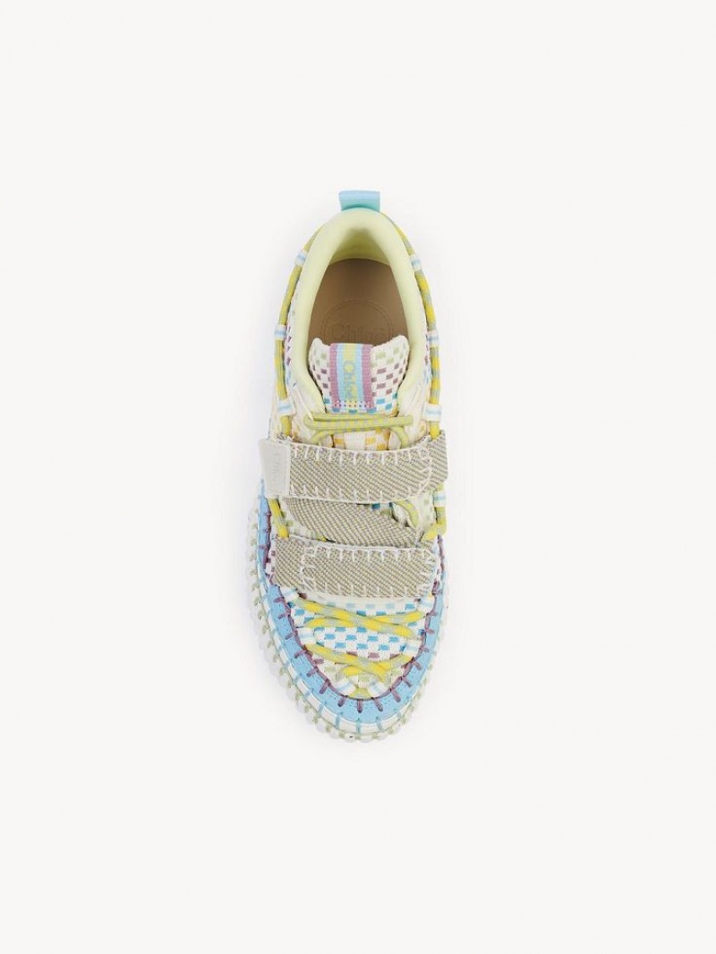 Chloe Nama Slip-on Spor Ayakkabı Mavi | CHE-SR14192