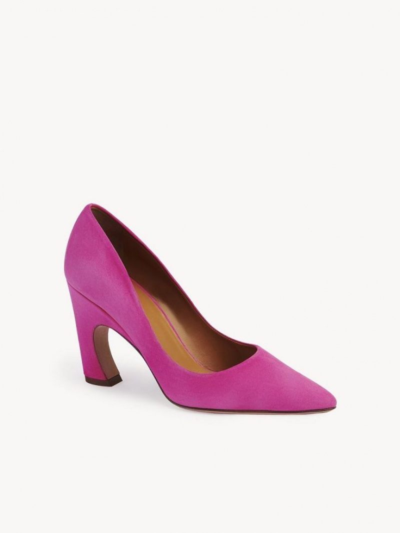 Chloe Oli Stiletto Pembe | CHE-SR14263