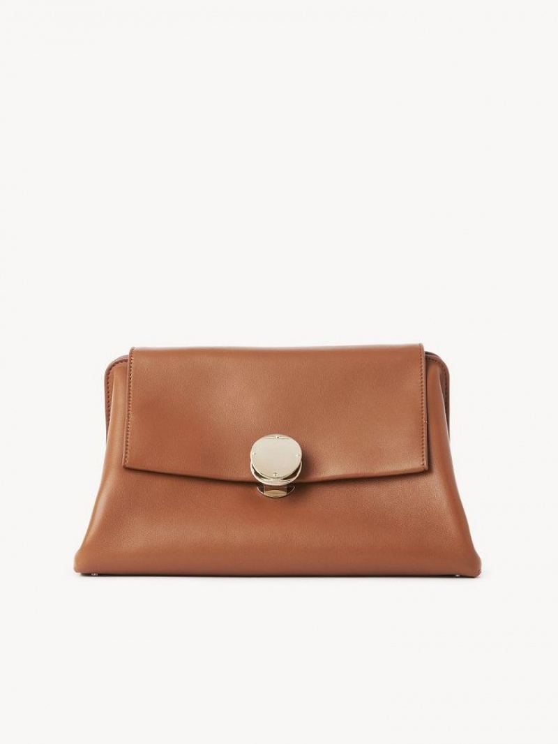 Chloe Penelope Clutch Kahverengi | CHE-SR13758