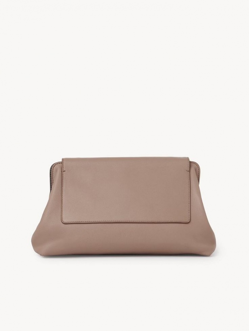 Chloe Penelope Clutch Kahverengi | CHE-SR13762