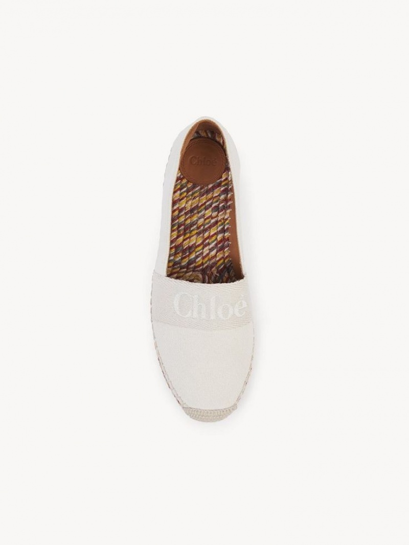 Chloe Piia Düz Espadril Gri | CHE-SR14154