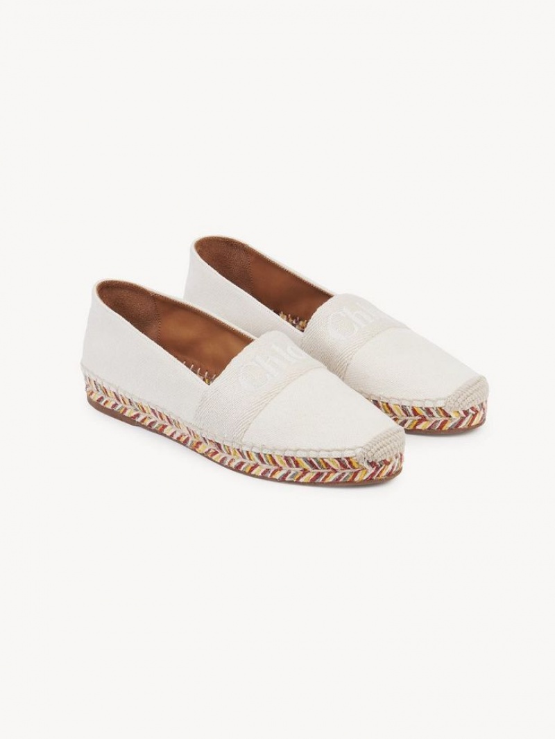 Chloe Piia Düz Espadril Gri | CHE-SR14154