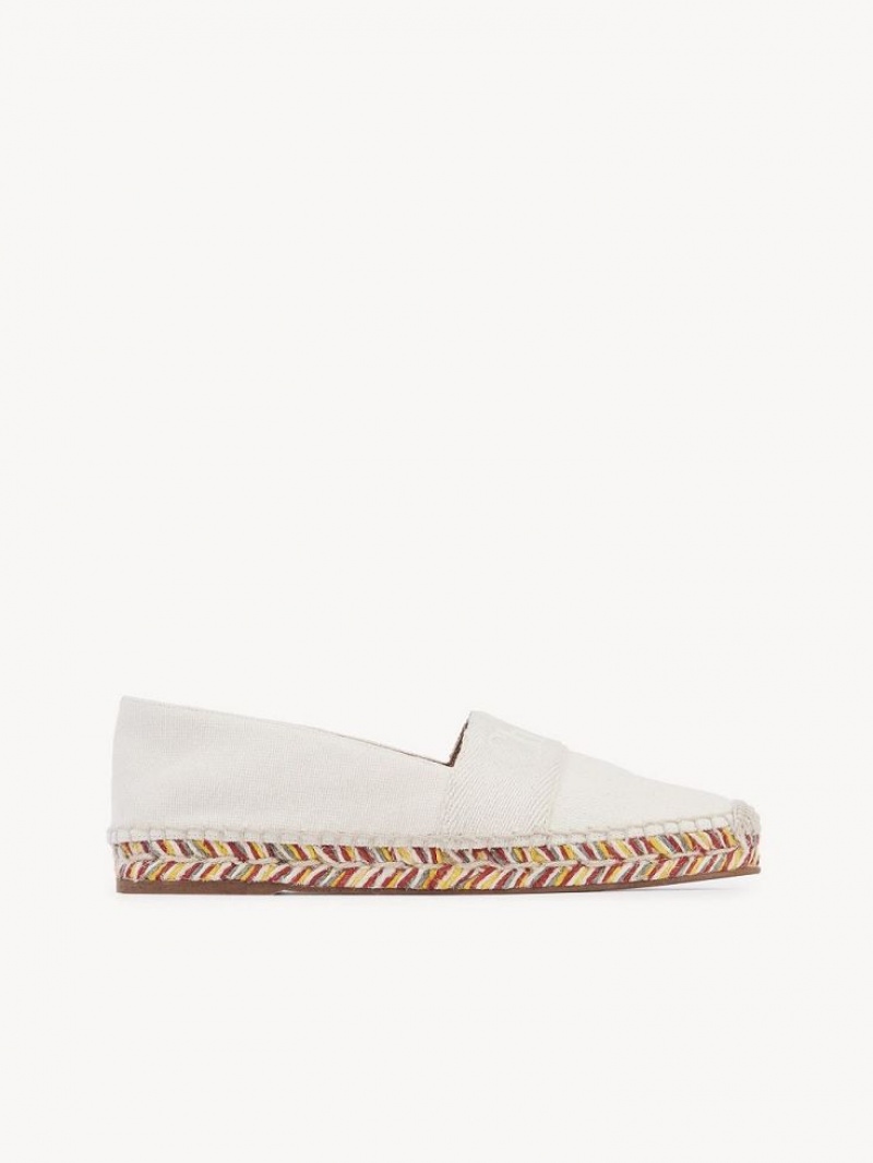 Chloe Piia Düz Espadril Gri | CHE-SR14154