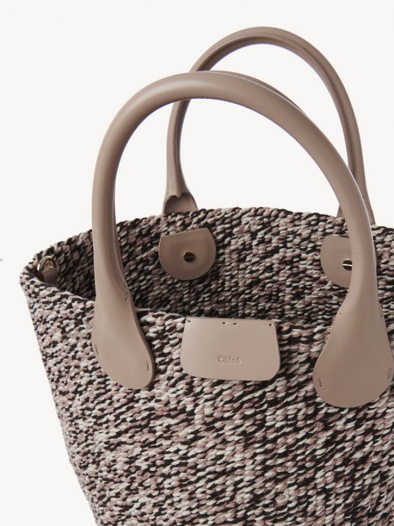 Chloe Sabia Hamper Tote Çanta Bej Rengi | CHE-SR13337