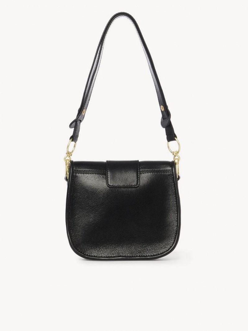 Chloe Saddie Satchel Omuz Çantası Siyah | CHE-SR14631