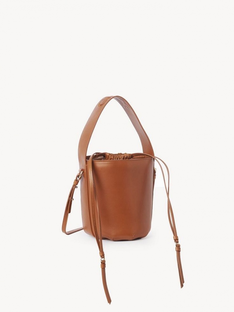 Chloe Sense Bucket Mini Çanta Kahverengi | CHE-SR13701