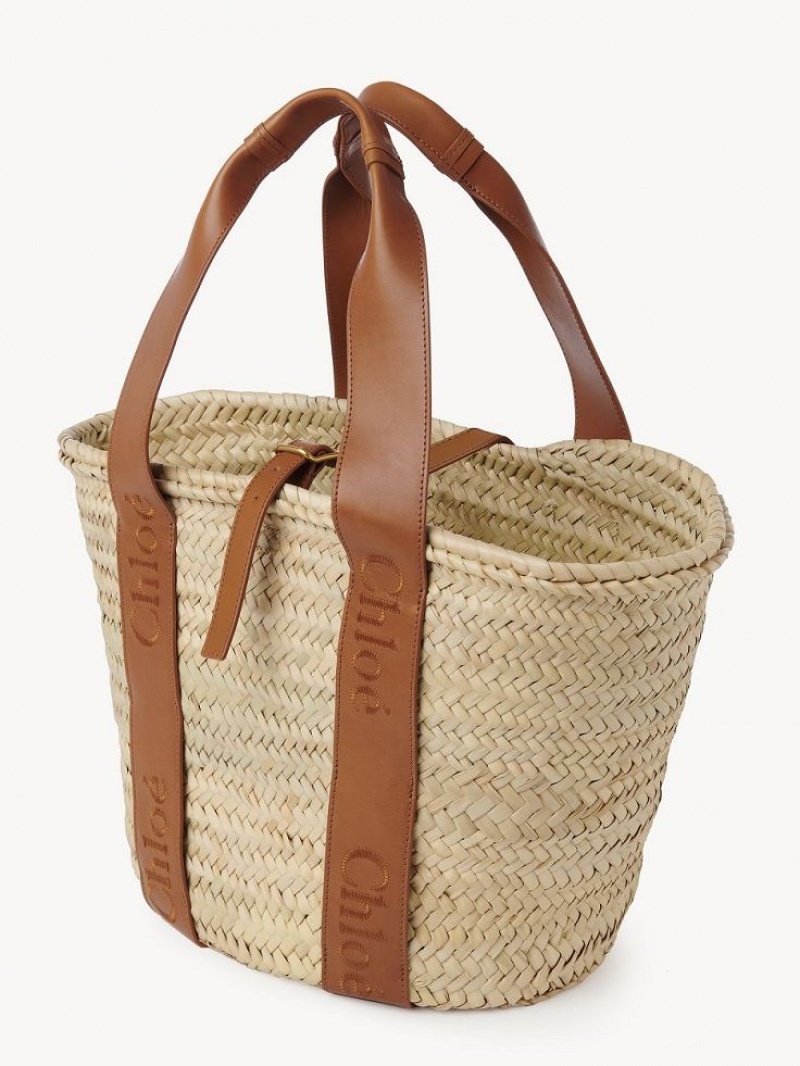 Chloe Sense Medium Baskets Kahverengi | CHE-SR13648